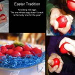 Greek Easter tradition - the cracking of the eggs