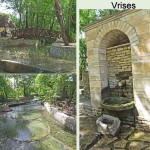 The village took its name from the many fountains found there