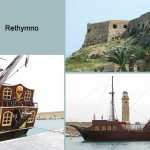 The castle overlooking the harbor in Rethymno