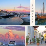 Lemesos, one of the six cities of Cyprus. Views of the marina.