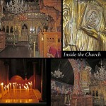 Inside the churches of these monasteries