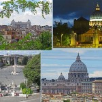 Day and night views of different buildings